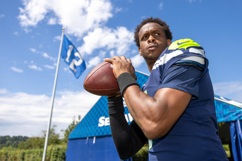 Geno Smith from the Seattle Seahawks