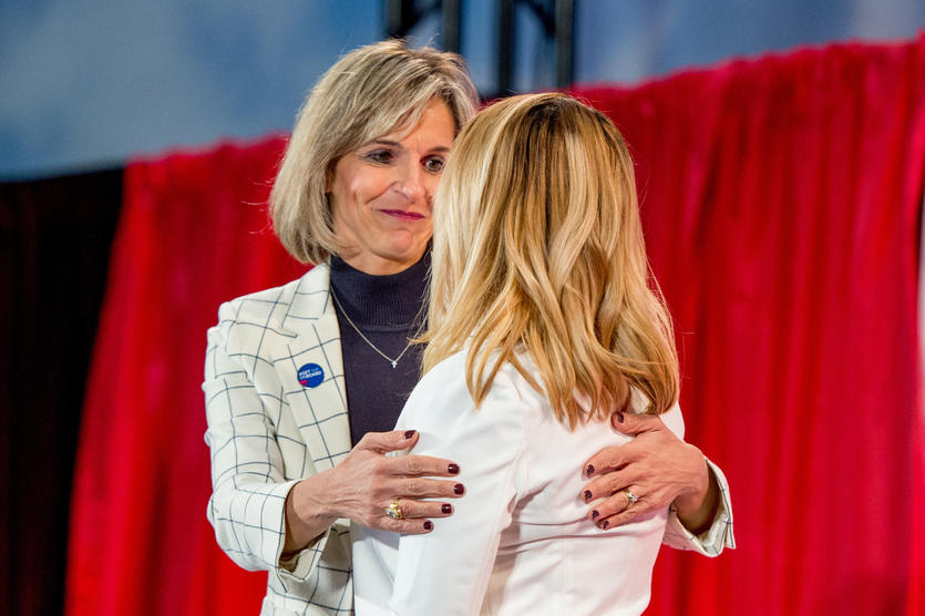 Allison Ausband and Rebekah Charleston, survivor of human trafficking ...