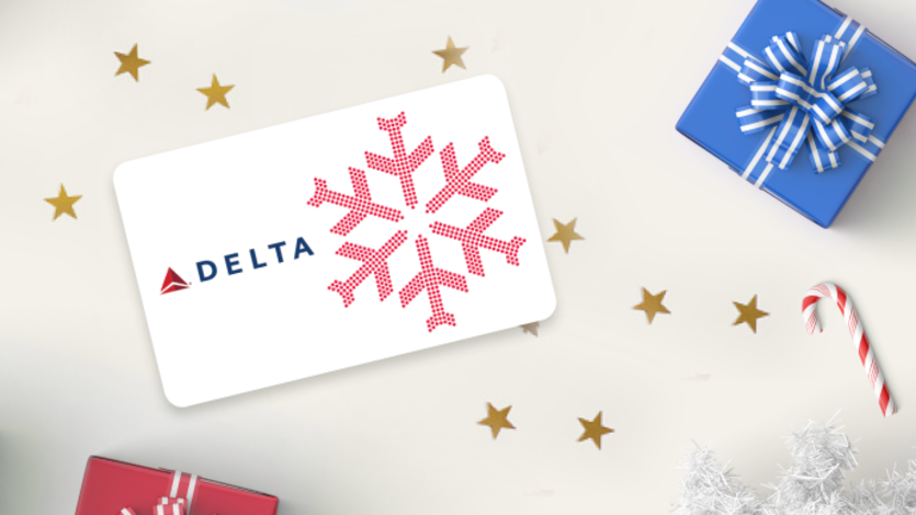 Delta holiday gift card