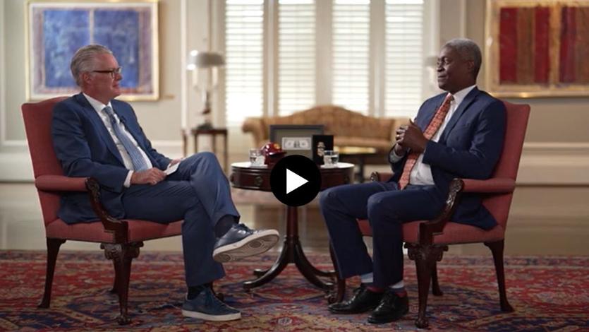 Federal Reserve Bank of Atlanta president and CEO Raphael Bostic joined Ed for the second conversation of Gaining Altitude season two at the historic Atlanta Fed