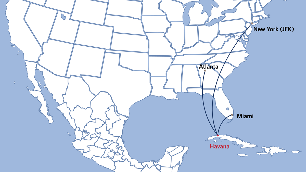 デルタ航空 米国3都市とキューバの首都を結ぶ定期直行便の運航認可を獲得 Delta News Hub