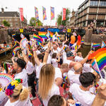 Delta and its partner airline KLM came together on Aug. 3, for the annual Canal Parade in Amsterdam, one of the most iconic LGBTQ events in the world. 