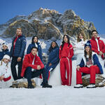 Group shot of Delta athlete ambassadors for Milan Cortina 2026 Olympic and Paralympic Winter Games.
