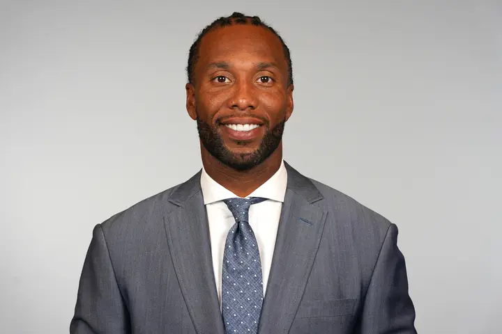 Headshot of NFL star Larry Fitzgerald