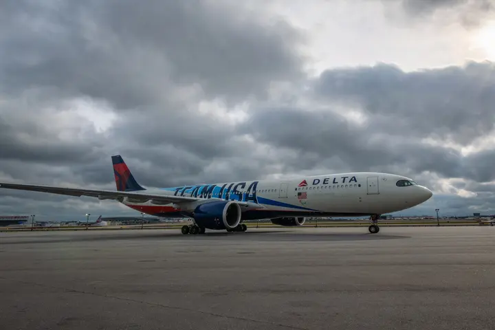 Delta Air Lines A330-900 Team USA Livery