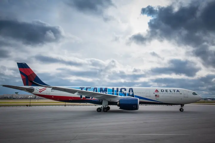 Delta Air Lines A330-900 Team USA Livery