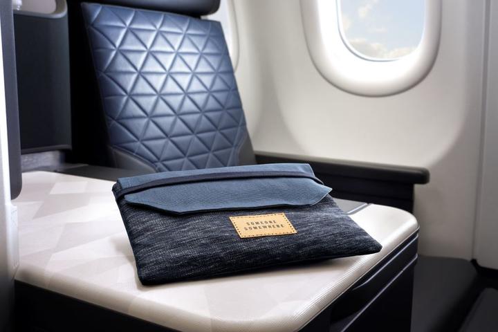An Amenity Kit in Delta One.