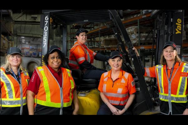 Women in Delta Cargo Operations at DTW