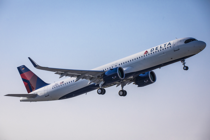 Delta's first A321neo.