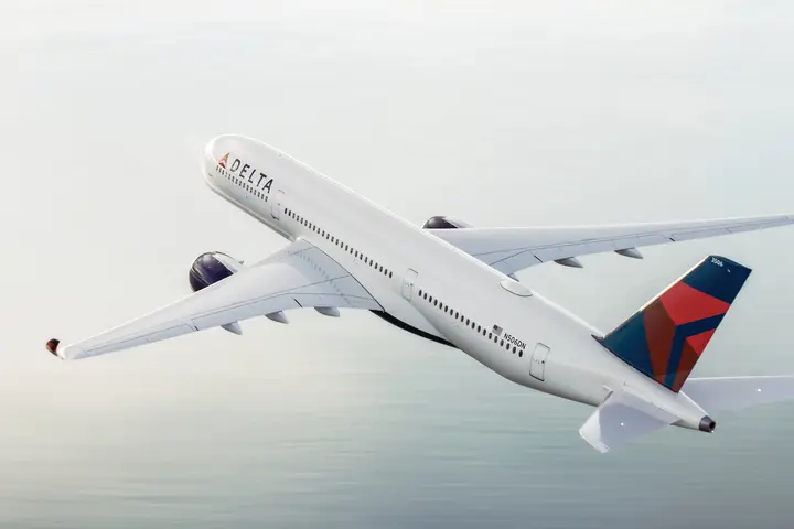 Airbus 350-900 in flight