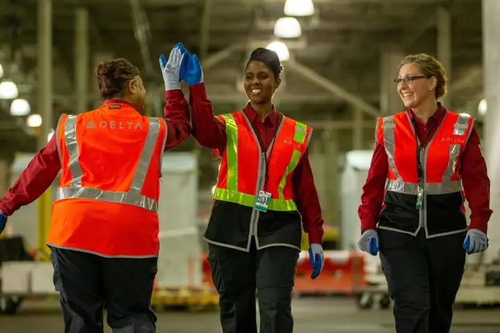Delta women in TechOps