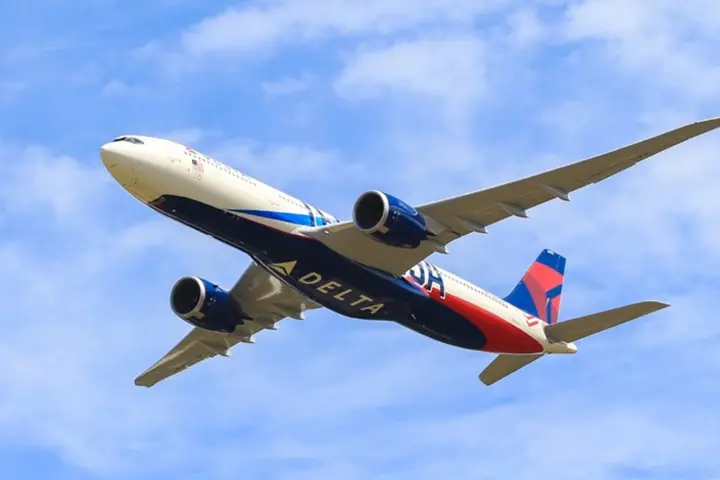 Delta’s Team USA Plane 2022