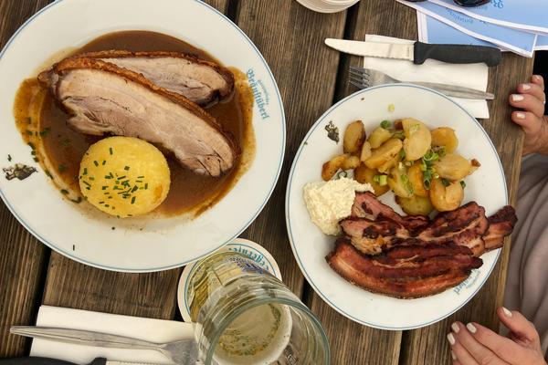 Dine on traditional local meals in restaurants throughout Munich.