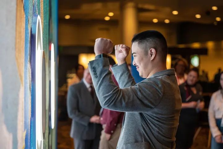Delta SkyMiles® and Starbucks® Rewards came together at CES to give attendees more of what matters. Attendees experienced the interactive “Wonder Window” exhibit at ARIA for special giveaways.