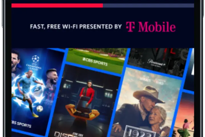 A depiction of the screen shown after a Delta SkyMiles member logs into the new Delta Sync page.