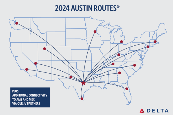 Austin Route Map 2023