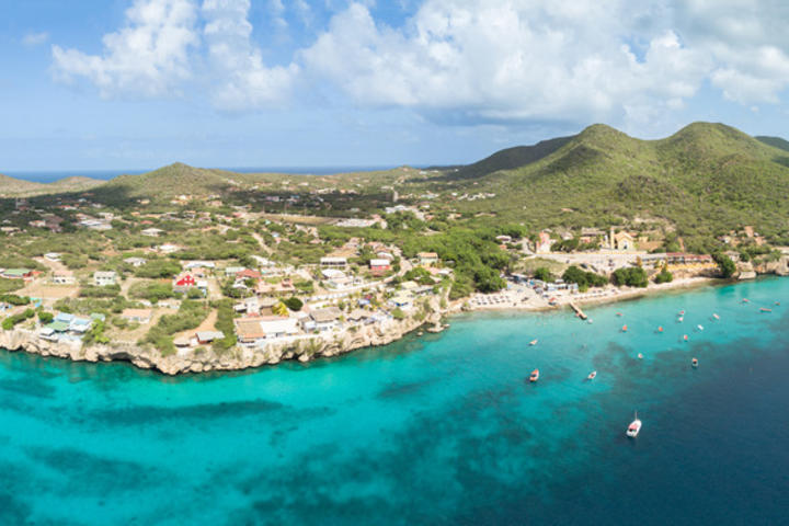 A scenic view of Westpunt, Curacao