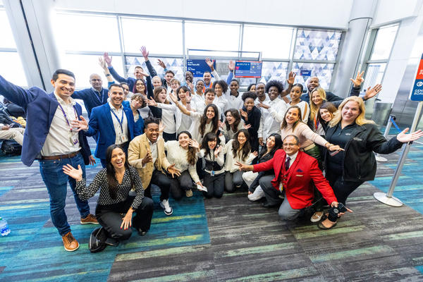 Delta Air Lines and LATAM Airlines Group united to extend a transformative experience to 25 students from New World School of the Arts through an exclusive Job Shadow Day at Miami International Airport.