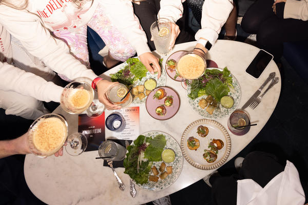 Guests of the Delta Lounge enjoyed complimentary culinary delights and light bites from Austin local and James Beard-nominated Rene Ortiz.