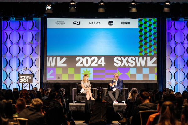 Delta CEO Ed Bastian was joined on stage at SXSW 2024 by Fortune Editor-in-Chief Alyson Shontell.
