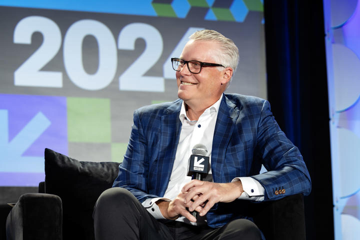 Ed Bastian, Delta Air Lines CEO, speaks at the SXSW Featured Session: "People First, Always: How to Put Values at the Heart of your Business" on March 10, 2024. 