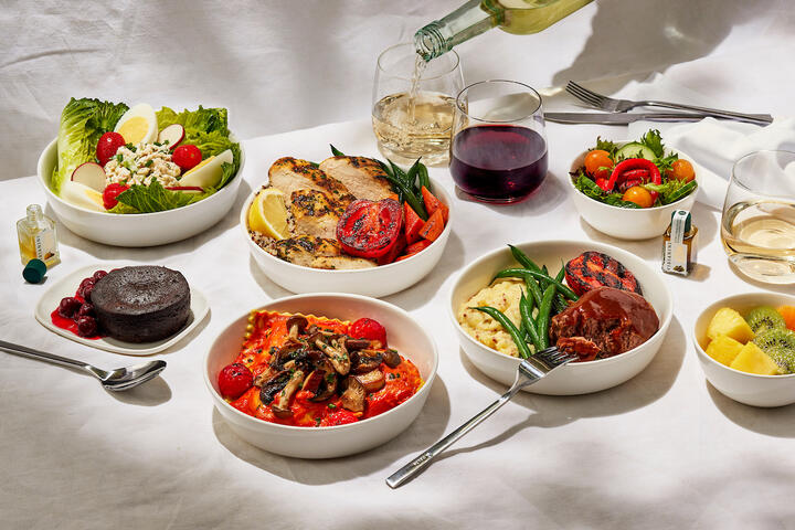 In Q4 2024, Delta is refreshing its one-of-a-kind seasonal wine program and adding new delicious snacks and meals designed in partnership with award-winning chefs.  