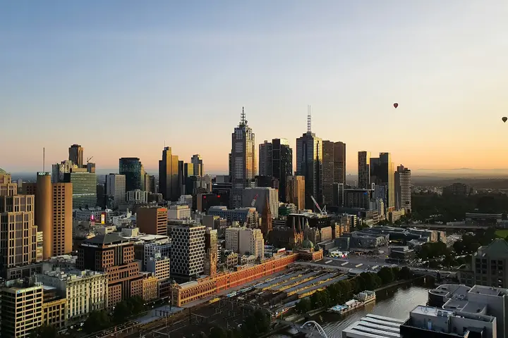 Skyline of Melbourne, Australia