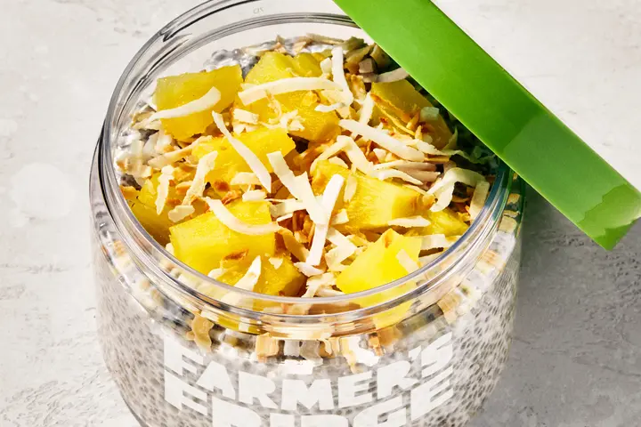 Pineapple Coconut Chia Pudding 