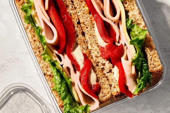 Smoked Turkey & White Cheddar Sandwich