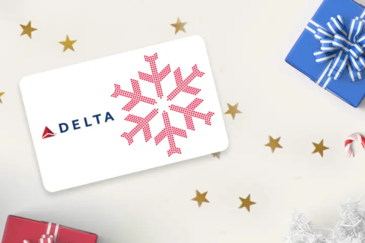 Delta holiday gift card