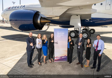 Delta A330 Synthetic fuel