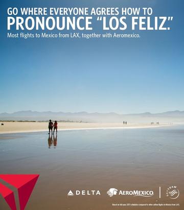 Media Take Note Of Delta S Refreshed Dream Up L A Ad Campaign