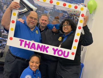 TSA employees say thanks