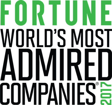 World's Most Admired Companies 2017 logo