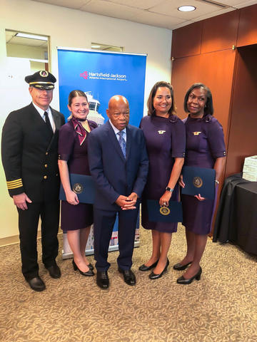 D-Rep. John Lewis and Delta Flight Crew