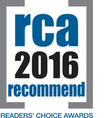 recommend readers choice award logo