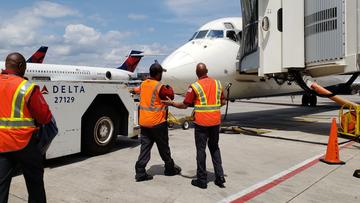 ATL Ramp team work together for on-time departures