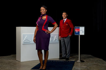 Delta Runway Reveal Above Wing Airport Customer Service vignette