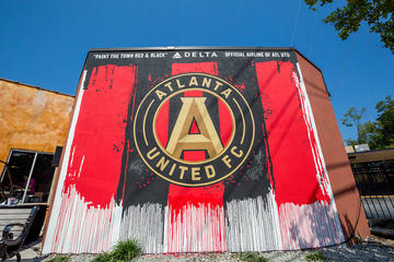 Delta, Atlanta United paint the town in celebration of new partnership