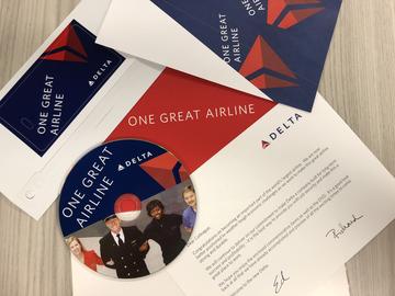 One Great Airline employee packet from 2008