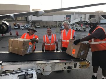 Delta ramp employees in Phoenix