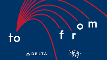 Delta To & From Podcast Logo