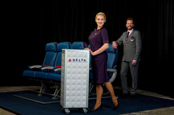 Delta Runway Reveal In-Flight Service vignette