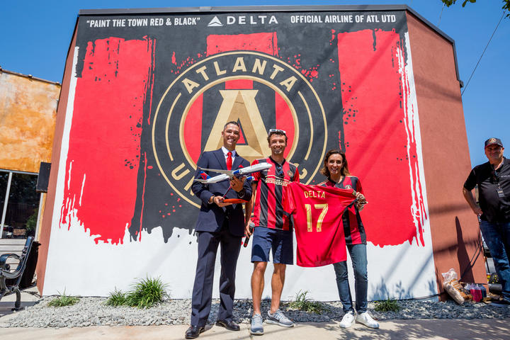 Delta teams up with Atlanta Falcons, Atlanta United and Mercedes-Benz Stadium