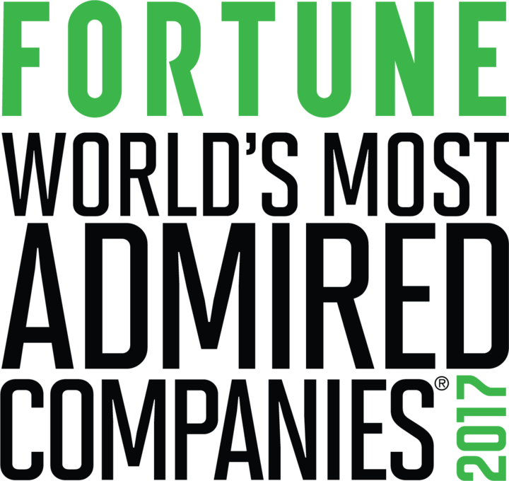 World's Most Admired Companies 2017 logo