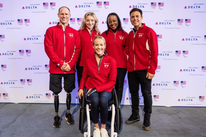 Delta's Team USA ambassadors.