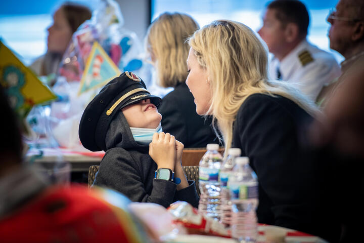 The Navigating MSP program helps customers with children on the autism spectrum learn to navigate an airport.