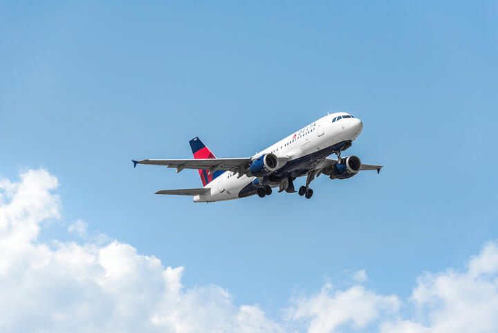 A319-100 In Flight