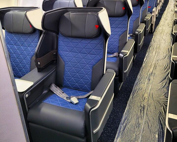 Delta customers will soon enjoy an improved premium travel experience as the airline’s newest First Class seat begins rolling out on select refreshed Boeing 737-800 aircraft this month. 