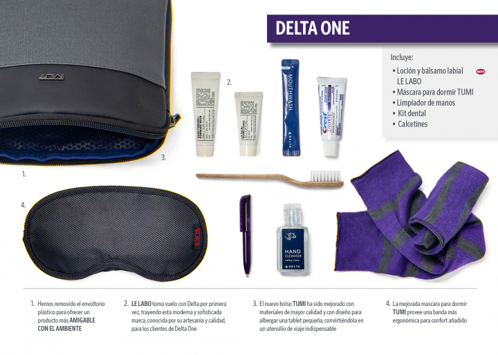 Delta One amenity kit_ESP